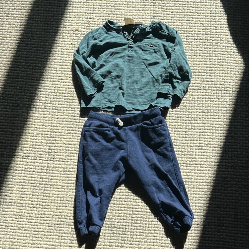 Zara Kids Navy Joggers